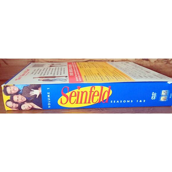Seinfeld Seasons 1 & 2 DVD Set Volume 1-4 Complete Collection 1989-1991 - Picture 5 of 16